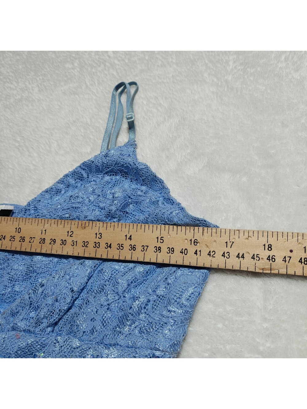 Studio 1940 American vintage fairy lace babydoll camisole with sequin details - Picture 4 of 9